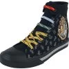 "Hogwarts" Sneakers High Black By Harry Potter