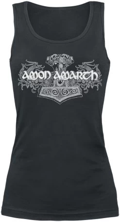 "Viking Horses" Top Black By Amon Amarth