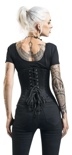 "Alternate" Underbust Corsage Black By Burleska -Fashion Lady Clothing Shop 393505wb