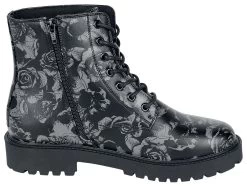 "Alive And Kicking" Boot Black By Black Premium By EMP -Fashion Lady Clothing Shop 395501a3