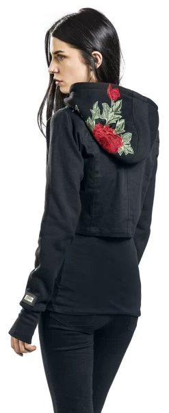 "Rea Jacket" Jeans Jacket Black By Vixxsin 15 "Rea Jacket" Jeans Jacket Black By Vixxsin -Fashion Lady Clothing Shop 395549wb