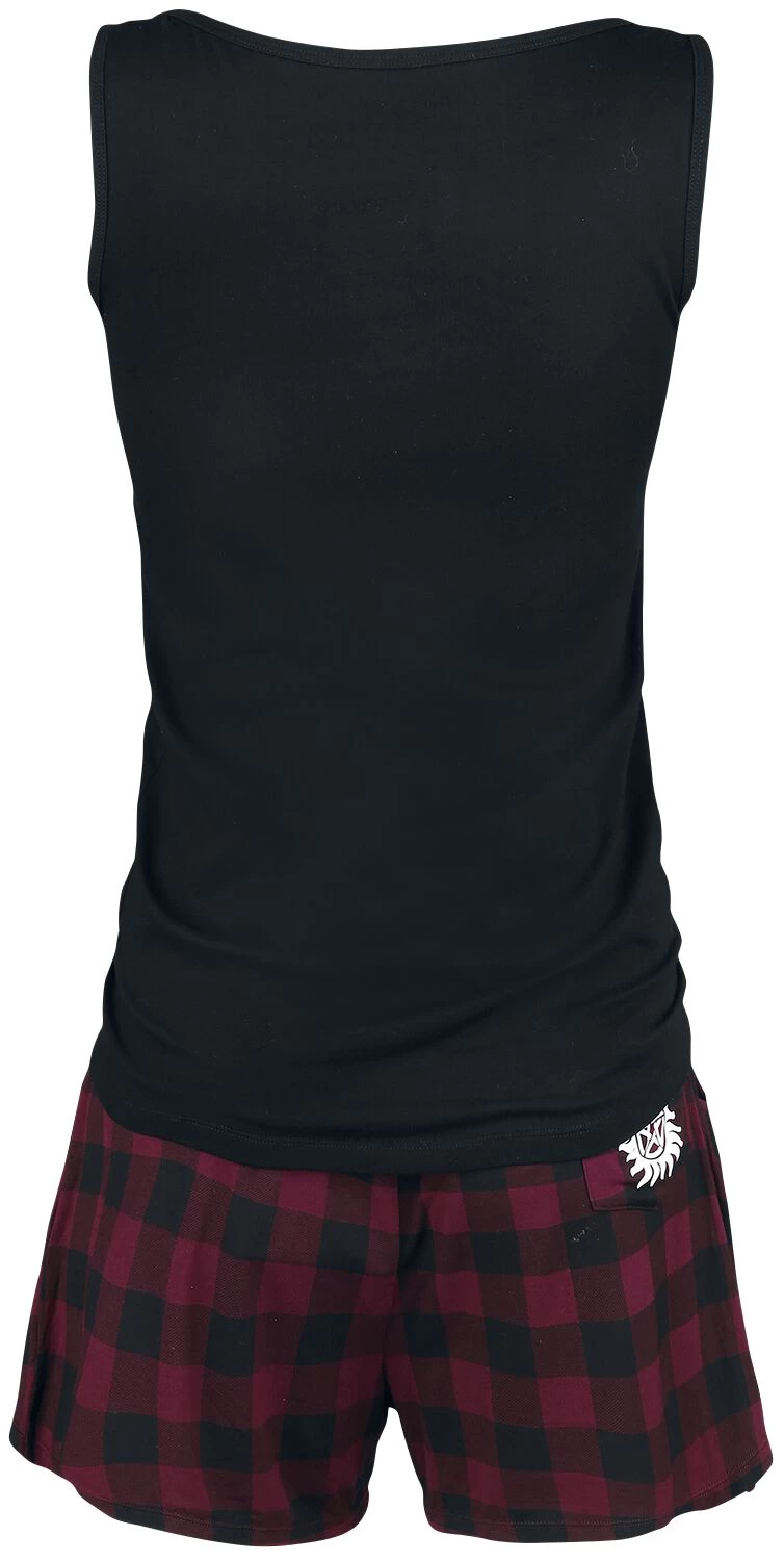 "Carry On" Pyjama Black-red By Supernatural 2 "Carry On" Pyjama Black-red By Supernatural - Image 2