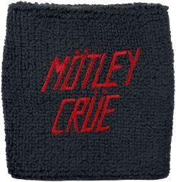 "Logo - Wristband" Sweatband Black By Mötley Crüe