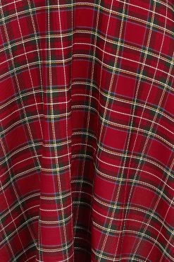 "Irvine Skirt" Medium-length Skirt Red By Hell Bunny -Fashion Lady Clothing Shop 444073d