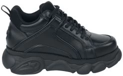 "Corin" Sneakers Black By Buffalo -Fashion Lady Clothing Shop 445124a3