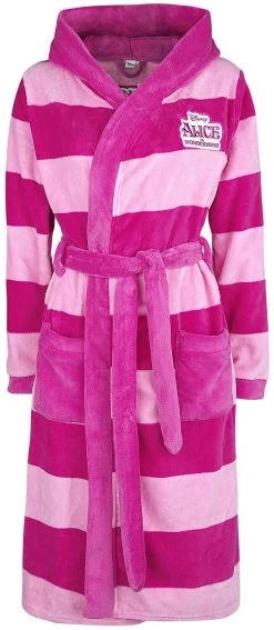 "We're All Mad Here" Bathrobe Pink By Alice In Wonderland