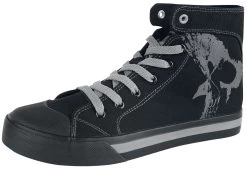 "Walk The Line" Sneakers High Black By Black Premium By EMP