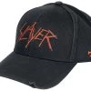 "Logo - Baseball Cap" Cap Black By Slayer