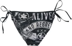 "Mix And Match" Bikini Bottom Black By Rock Rebel By EMP -Fashion Lady Clothing Shop 454519b