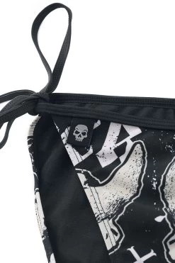 "Mix And Match" Bikini Bottom Black By Rock Rebel By EMP -Fashion Lady Clothing Shop 454519d