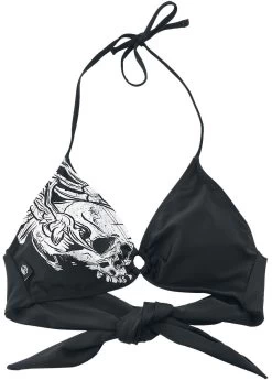"Mix And Match" Bikini Top Black By Rock Rebel By EMP