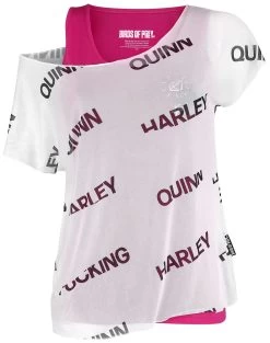 "Harley Quinn" Top Multicolour By Birds Of Prey