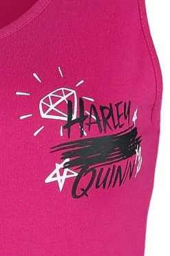 "Harley Quinn" Top Multicolour By Birds Of Prey -Fashion Lady Clothing Shop 454819d2