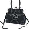 "Pentagram" Handbag Black By Banned Alternative