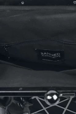 "Pentagram" Handbag Black By Banned Alternative -Fashion Lady Clothing Shop 456484d