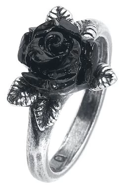 "Token Of Love" Ring Silver-coloured By Alchemy Gothic -Fashion Lady Clothing Shop 456494d