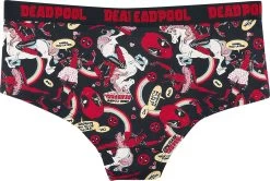 "Unicorn" Underpants Black-red By Deadpool -Fashion Lady Clothing Shop 457597b2