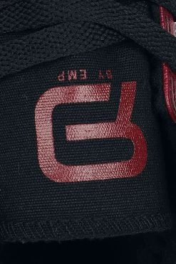 "Lined Sneakers" Sneakers High Black-red By RED By EMP -Fashion Lady Clothing Shop 459306d