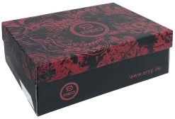 "Lined Sneakers" Sneakers High Black-red By RED By EMP -Fashion Lady Clothing Shop 459306d2