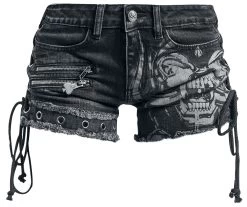 "EMP Signature Collection" Hot Pants Black By Motörhead
