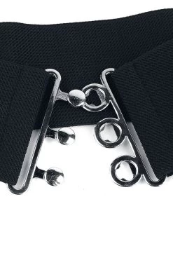 "Retro" Belt Black By Hell Bunny -Fashion Lady Clothing Shop 461286d2