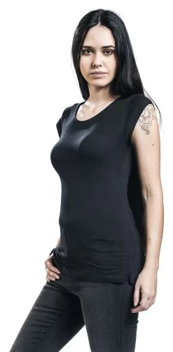 "Fade Top" T-Shirt Black By Innocent -Fashion Lady Clothing Shop 463237wa