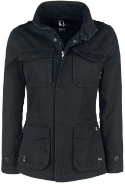 "Ladies M65 Jacket" Between-seasons Jacket Black By Brandit