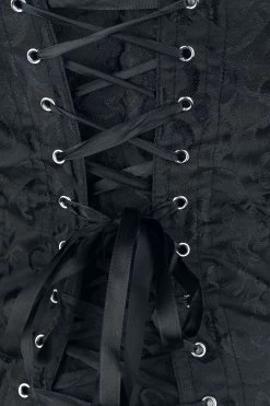 "Brocade Corset" Corsage Black By Ocultica -Fashion Lady Clothing Shop 464533d