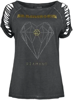 "Diamant" T-Shirt Dark Grey By Rammstein
