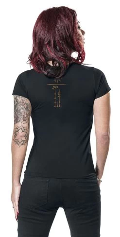"Human. :||: Nature." T-Shirt Black By Nightwish -Fashion Lady Clothing Shop 466009wb