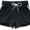 "Short Black Swim Shorts" Bikini Bottom Black By RED By EMP