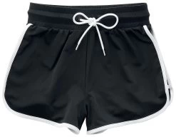 "Short Black Swim Shorts" Bikini Bottom Black By RED By EMP