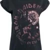 "Number Of The Beast" T-Shirt Black-used Look By Iron Maiden