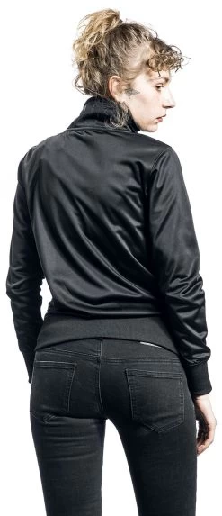 "Eype" Tracksuit Top Black By Lonsdale London -Fashion Lady Clothing Shop 480550wb