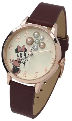 "Minnie's Balloons" Wristwatches Red By Mickey Mouse