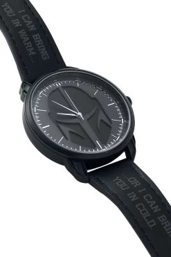 "The Mandalorian - Bounty Hunter" Wristwatches Black By Star Wars -Fashion Lady Clothing Shop 484984d