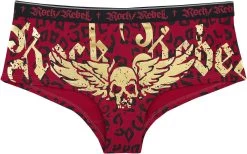 "Black Panty Set With Prints" Panty Set Black By Rock Rebel By EMP 10 "Black Panty Set With Prints" Panty Set Black By Rock Rebel By EMP -Fashion Lady Clothing Shop 485616a4