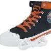 "Orange/Blue Sneakers With Patch" Sneakers High Orange-blue By RED By EMP