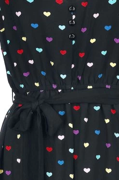 "True Love Jumpsuit" Jumpsuit Black By Hell Bunny -Fashion Lady Clothing Shop 486928d