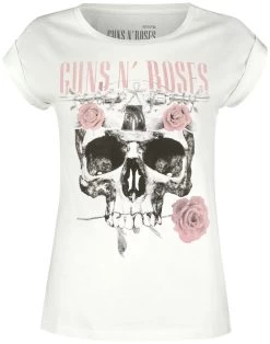 "EMP Signature Collection" T-Shirt White By Guns N' Roses -Fashion Lady Clothing Shop 488014c