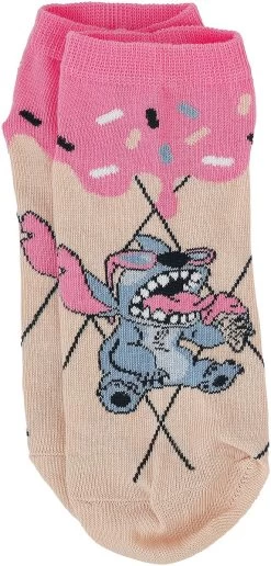 "Ice Cream" Socks Multicolour By Lilo & Stitch -Fashion Lady Clothing Shop 488568a2