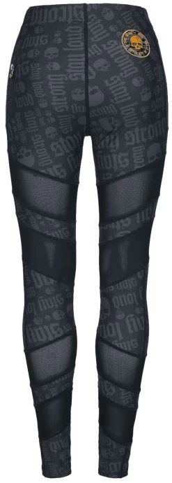 "Sport Leggings With All-Over Print" Leggings Black By EMP Special Collection 11 "Sport Leggings With All-Over Print" Leggings Black By EMP Special Collection -Fashion Lady Clothing Shop 489184b