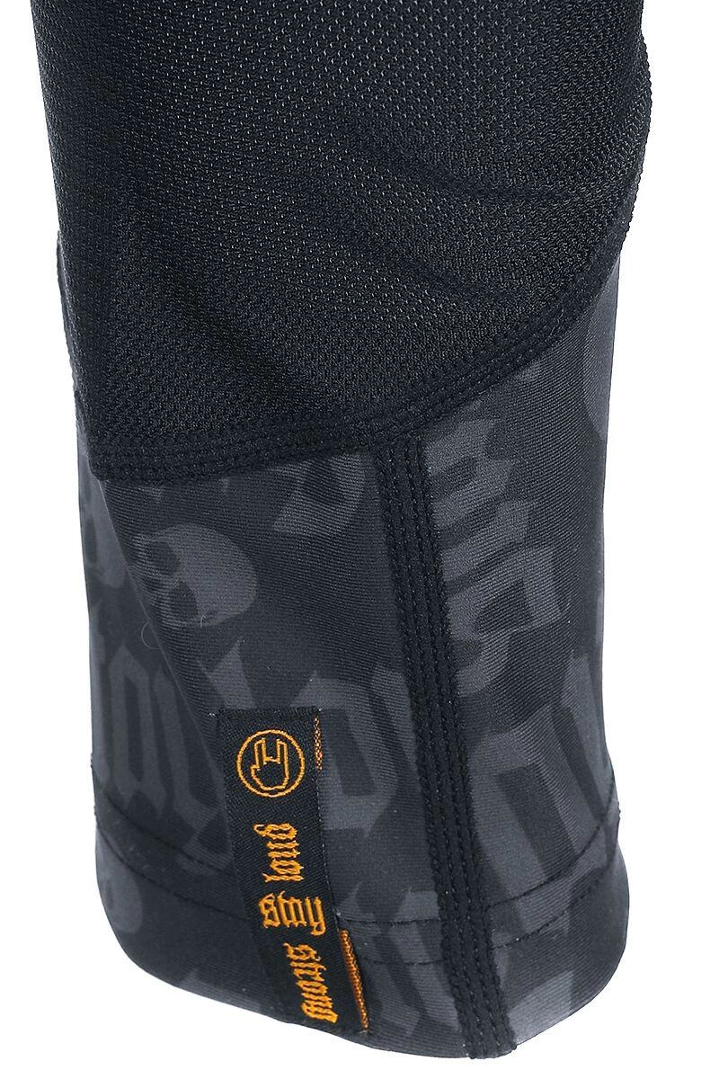 "Sport Leggings With All-Over Print" Leggings Black By EMP Special Collection 6 "Sport Leggings With All-Over Print" Leggings Black By EMP Special Collection - Image 6