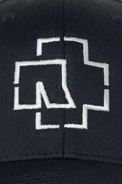 "Logo - Flexfit Cap" Cap Black By Rammstein -Fashion Lady Clothing Shop 490042d