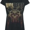 "Bleeding Crown Skull" T-Shirt Black By Volbeat