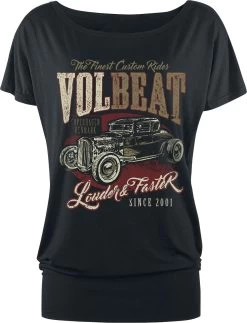 "Louder And Faster" T-Shirt Black By Volbeat