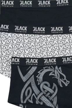 "Panty Set With Celtic-Style Motifs" Panty Set Black By Black Premium By EMP -Fashion Lady Clothing Shop 491990d