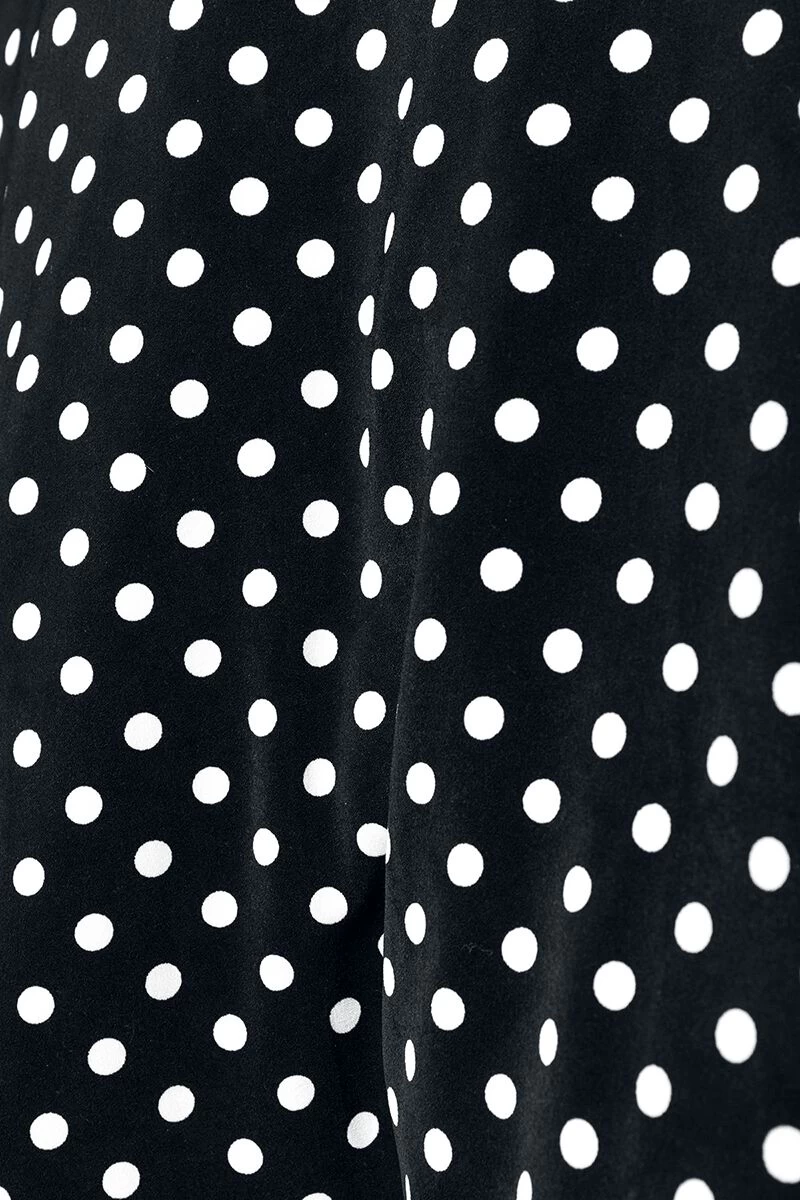 "Off-The-Shoulder Swing Dress" Medium-length Dress Black-white By Belsira 6 "Off-The-Shoulder Swing Dress" Medium-length Dress Black-white By Belsira - Image 6