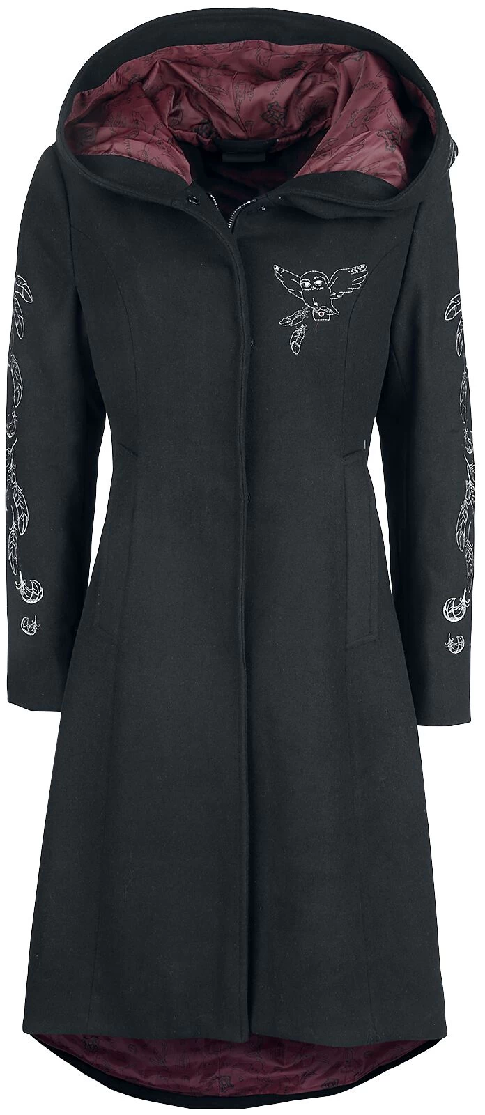 "Hedwig" Winter Coat Black By Harry Potter 1 "Hedwig" Winter Coat Black By Harry Potter