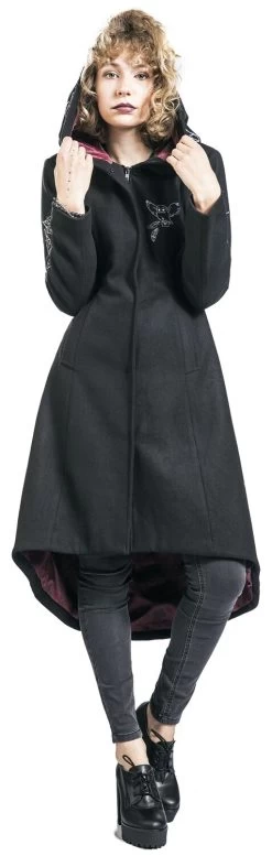 "Hedwig" Winter Coat Black By Harry Potter 12 "Hedwig" Winter Coat Black By Harry Potter -Fashion Lady Clothing Shop 495706wa
